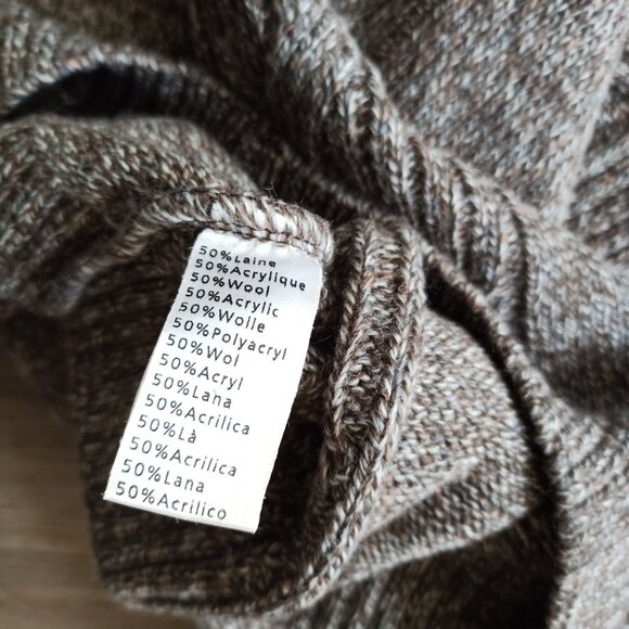 Vintage Lacoste wool blend mens sz 4 US size M - Picture 5 of 7